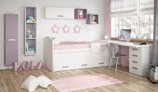 Muebles para habitaciones juveniles en Madrid.