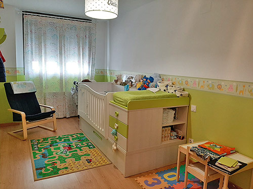 Habitacion infantil en Mostoles.