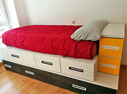 Diseño de habitaciones juveniles en Villaviciosa de Odón.