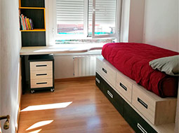 Diseño de habitaciones juveniles en Villaviciosa de Odón.