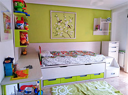 Diseño de habitaciones juveniles en Móstoles.