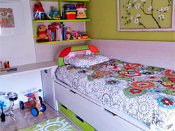 Diseño de habitaciones juveniles en Móstoles.