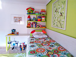 Diseño de habitaciones juveniles en Móstoles.