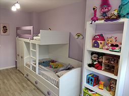 Diseño de habitaciones juveniles en Móstoles.