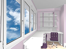 Diseño de habitaciones juveniles en Móstoles.