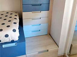 Diseño de habitaciones juveniles en Villaviciosa de Odón.